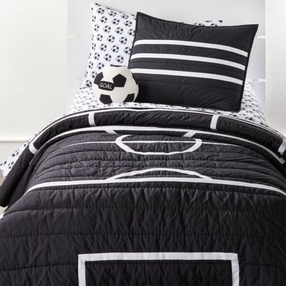 Crate&Barrel Other - Crate & Barrel Soccer Bedding Set
